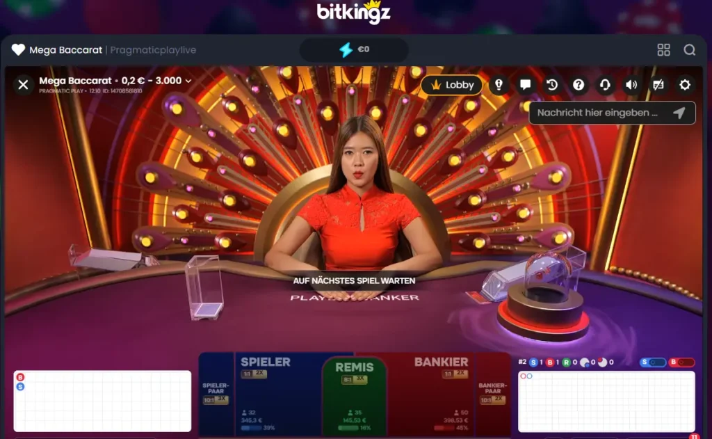 Bitkingz Baccarat