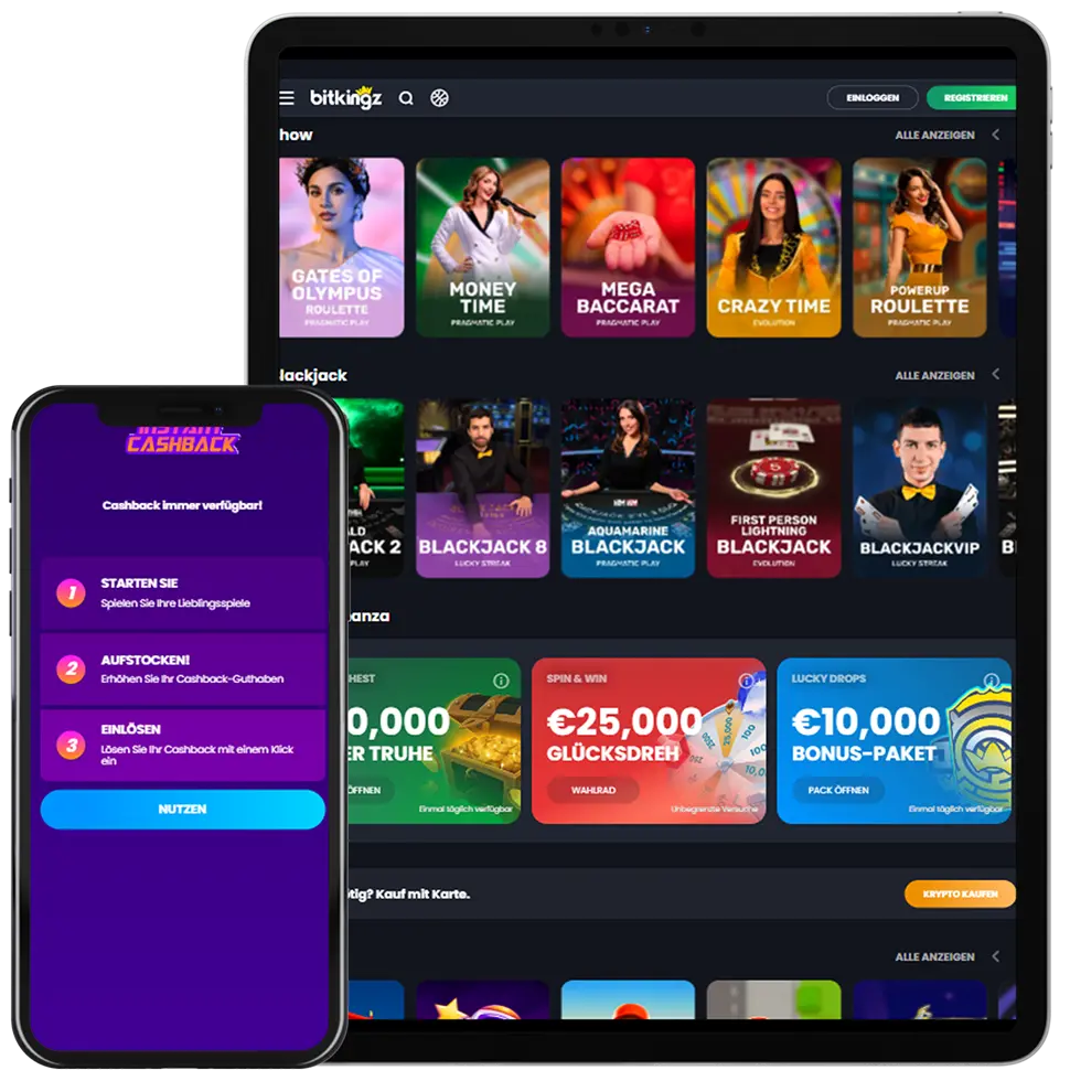 Bitkingz Casino app